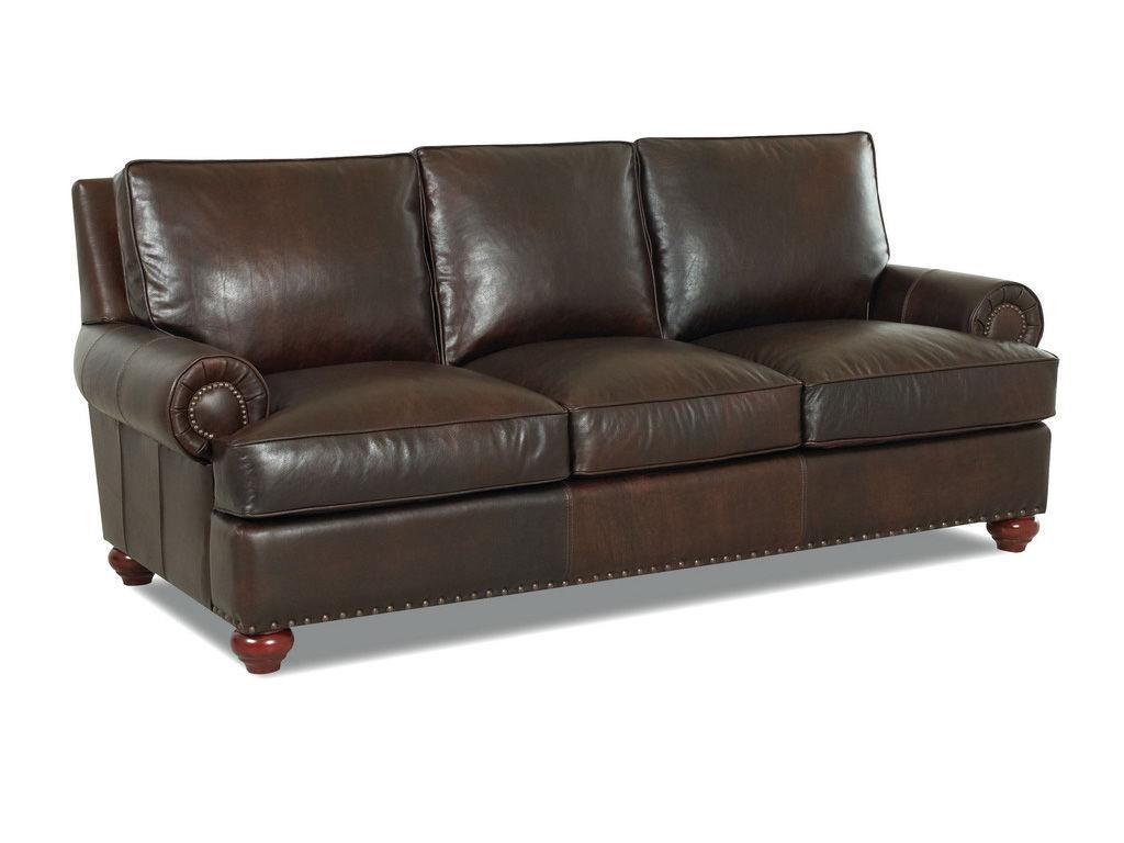 Cherrystone Furniture klaussner Selma Leather sofa
