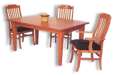 Picture of Belvidere Table and Morgan Chairs