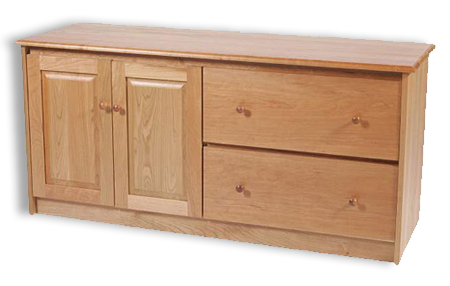 Picture of Shaker Cherry Credenza w/2 Drawer, 2 Raised panel Doors