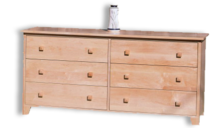 Picture of Mission Six Drawer Dresser