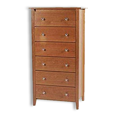 Cherrystone Furniture Shaker Post Cherry Lingerie Chest
