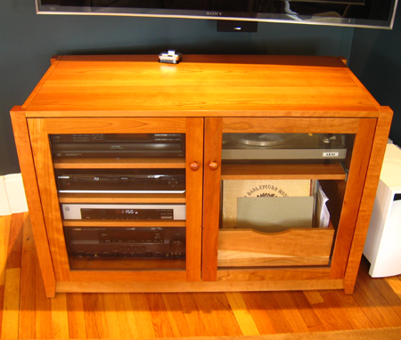 Picture of Custom Media Cabinet