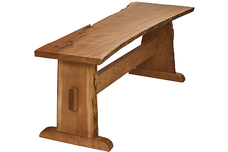 Picture of Sherwood  Live Edge Bench