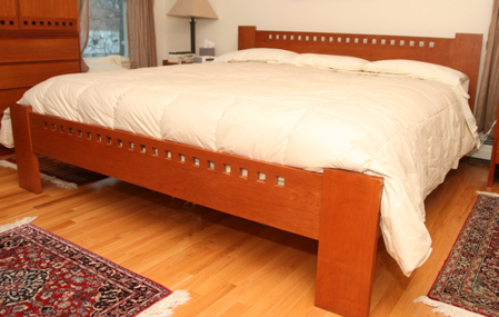 Cherrystone Furniture Charles Webb Bed Custom Modified