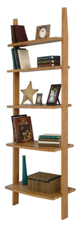 Picture of Solid Cherry Ladder Bookcase