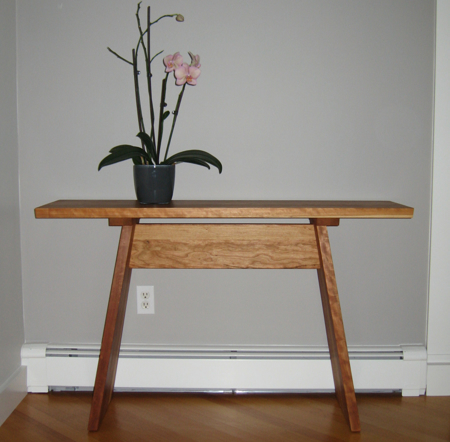 Picture of Custom Cherry Sofa Table