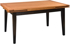 Picture of Rectangle Tapered Leg End Extension Drawleaf Table