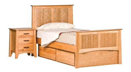 Picture of Willow style Panel Bed Twin Size