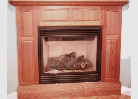 Picture of Fireplace Mantel Custom