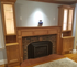 Picture of Fireplace Mantel Custom with side cabinets