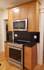 Picture of Custom Kitchen Cabinets with Black Quartz Countertops