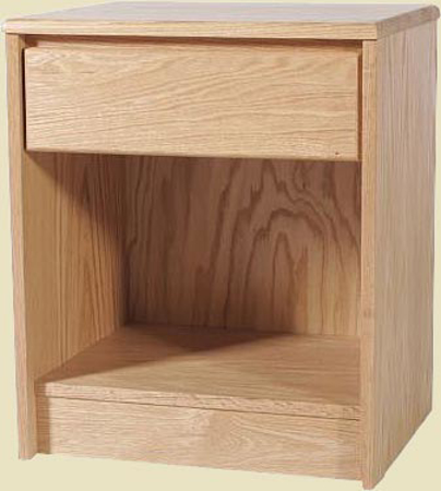 Picture of Contemporary Oak Large Nightstand