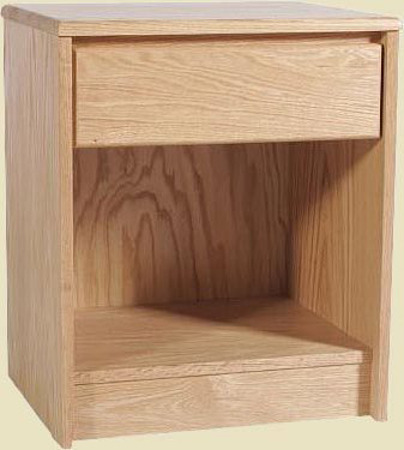 Picture of Contemporary Oak Small Nightstand