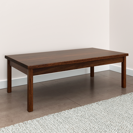 Picture of Parsons Leg Coffee Table in Solid Cherry