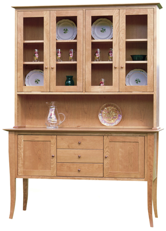 Picture of Flare Leg Buffet and Hutch