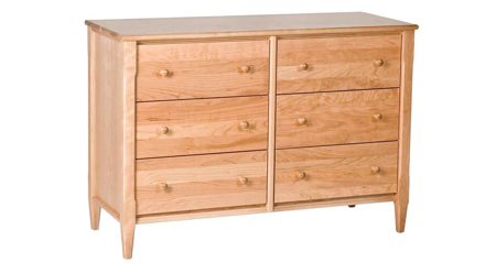 Picture of Shaker Small 6 Drawer Dresser