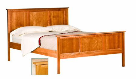 Cherrystone Furniture - Shaker Panel bed