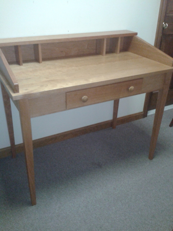 Picture of Shaker Secretary Desk  Solid Cherry